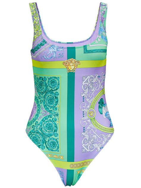 versace women's swimsuit|Versace women's one piece swimsuit.